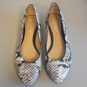Ralph Lauren Snakeskin Flats